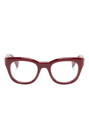 Gucci Eyewear cat-eye frame glasses - Red