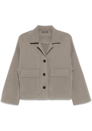 N.Peal Safari Milano jacket - Neutrals