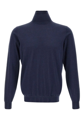 Filippo De Laurentiis high-neck sweater - Blue