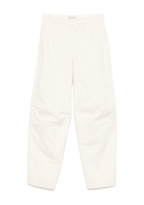 Semicouture cotton trousers - White