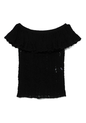 Antonino Valenti Bissau top - Black