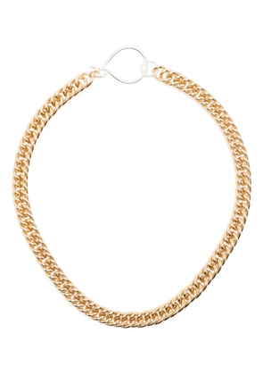 BEATRIZ PALACIOS small hook necklace - Gold