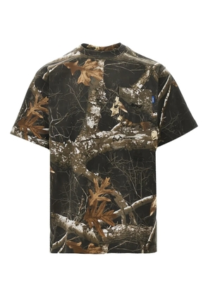 Awake NY graphic-print T-shirt - Brown