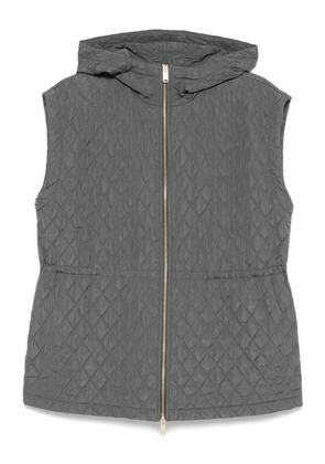 Fabiana Filippi quilted gilet - Green
