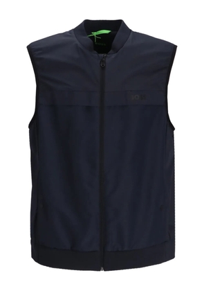 BOSS zip-up gilet - Blue