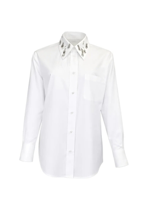 Fabiana Filippi embellished shirt - White