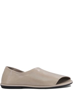Officine Creative leather open-toe pumps - Neutrals