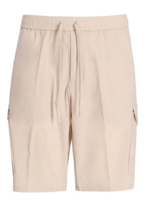 BOSS logo-patch shorts - Neutrals