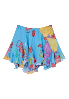 Donde Esteban Cielo mini skirt - Blue