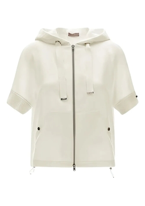 Herno hooded zip-front jacket - Neutri
