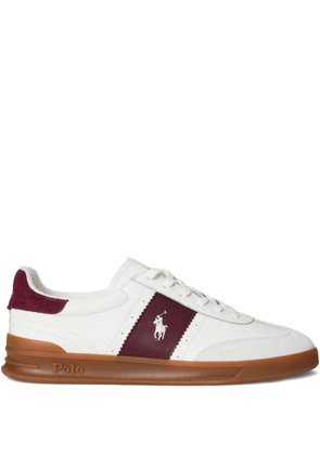Polo Ralph Lauren Heritage Aera suede sneakers - White