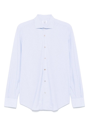 Mazzarelli geometric-print shirt - White