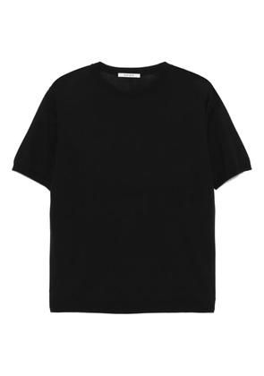 Kangra fine-ribbed T-shirt - Black