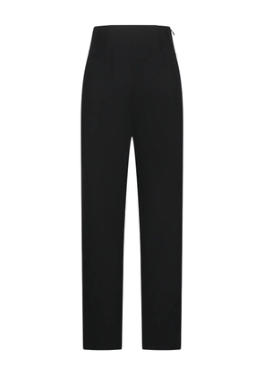 THE ANDAMANE Valerie high-waisted zip-fly trousers - Black