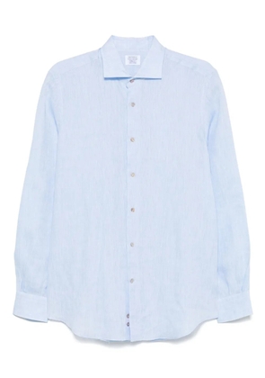 Mazzarelli linen shirt - Blue