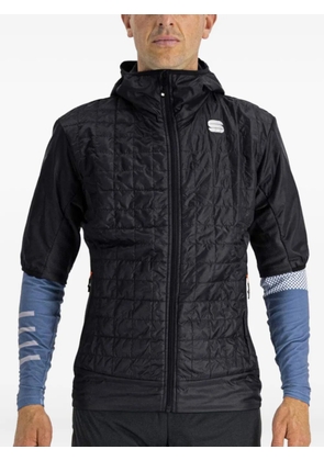 SPORTFUL logo-print performance jacket - Black