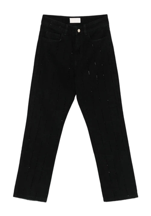 I BLUES DIANASHINE rhinestone-embellished jeans - Black