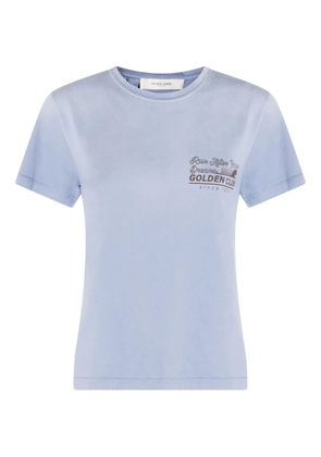 Golden Goose graphic-print T-shirt - Blue