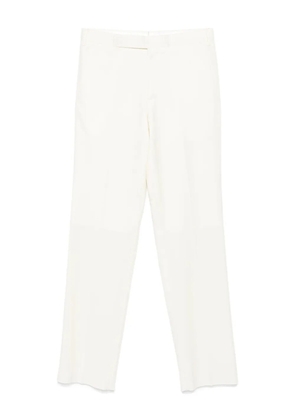 Lardini wool trousers - White