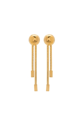 TOM FORD sphere-linked chain earrings - Gold