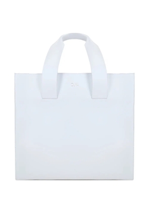 QUIRA double-handle tote bag - White