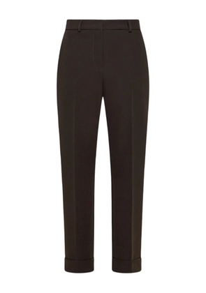 Seventy back welt pocket trousers - Brown