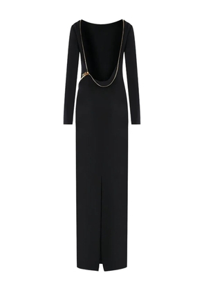TOM FORD open-back side-zip maxi dress - Black