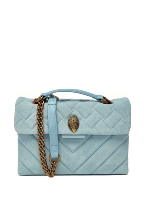 Kurt Geiger London quilted chain shoulder bag - Blue