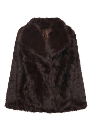 V°73 Penny long-sleeve coat - Brown