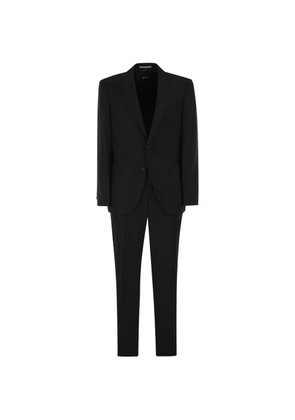 BOSS single-breasted suit - Black