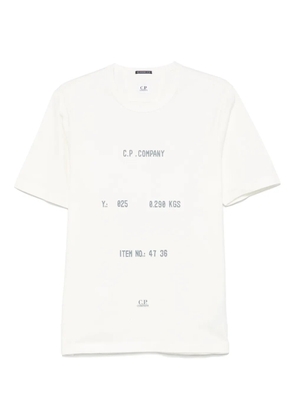 C.P. Company text-print T-shirt - White