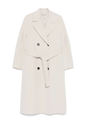 'S Max Mara virgin wool double-breasted coat - Neutrals