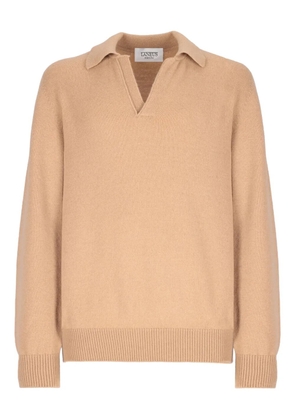Laneus V-neck sweater - Neutrals