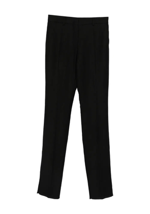 Sportmax Front-pleat trousers - Black