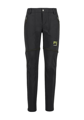 KARPOS logo-print track pants - Black
