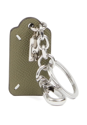 Maison Margiela Double tag keyring - Green