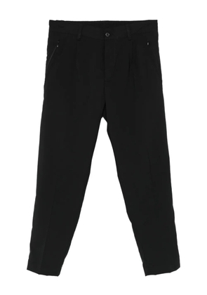 YES LONDON zip-pocket trousers - Black