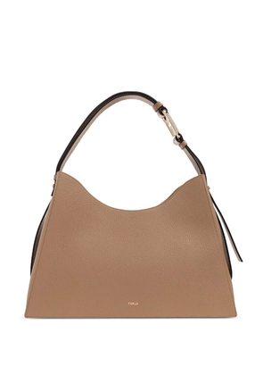 Furla large Nuvola tote bag - Brown