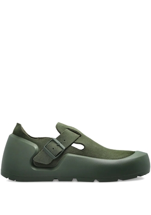 Birkenstock Reykjavik buckle-strap nubuck-leather sneakers - Green