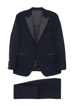 Manuel Ritz welt-pockets single-breasted suit - Blue