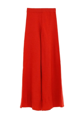 Baserange knitted trousers - Red