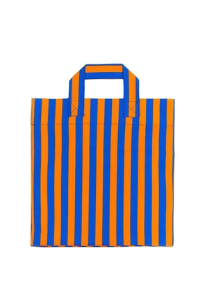 Sunnei striped tote bag - Blue