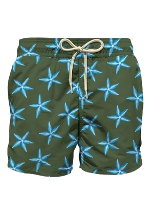 MC2 Saint Barth starfish-print swim shorts - Green