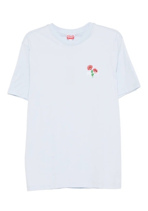 Kenzo embroidered flower T-shirt - Blue