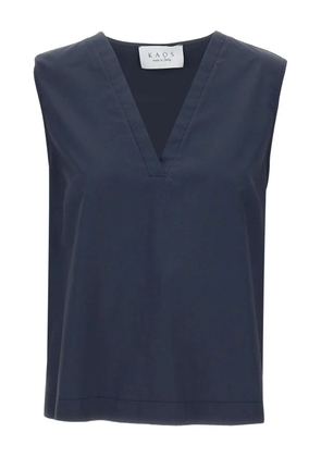 kaos sleeveless top - Blue