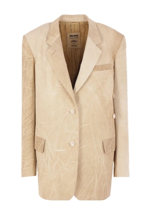 Uma Wang single-breasted blazer - Neutrals