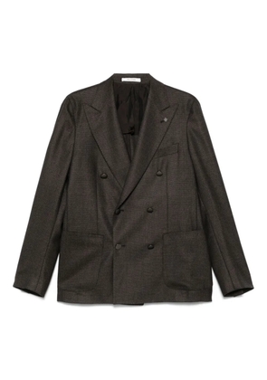 Tagliatore double-breasted blazer - Black