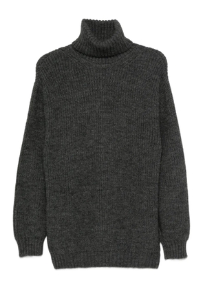 Moschino roll-neck tassel-embellished sweater - Grey