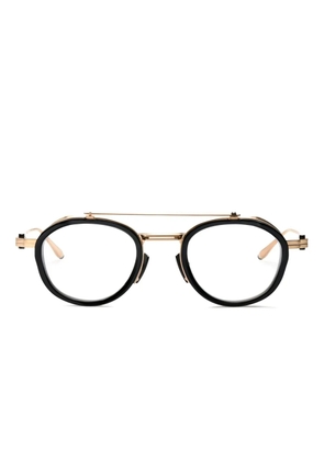 Akoni Infinity Rx oval-frame glasses - Gold