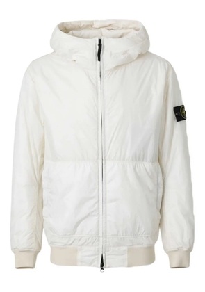 Stone Island hooded padded jacket - White
